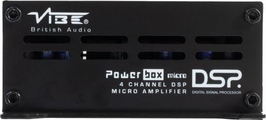 Immagine prodotto Vibe POWERBOX65.4-8MDSP-V3 - Amplificatore per auto - Amplificatore a 4 canali - DSP a 8 canali - 65W RMS (Amplificatore a 4 canali)