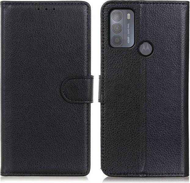 Produktbild MU Classic Litchi Leder Bookcover Series (Motorola Moto G50)