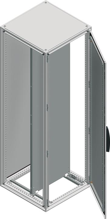Actual product image Schneider Electric Steel case floor standing Spacial SF with MP, NSYSF18660P