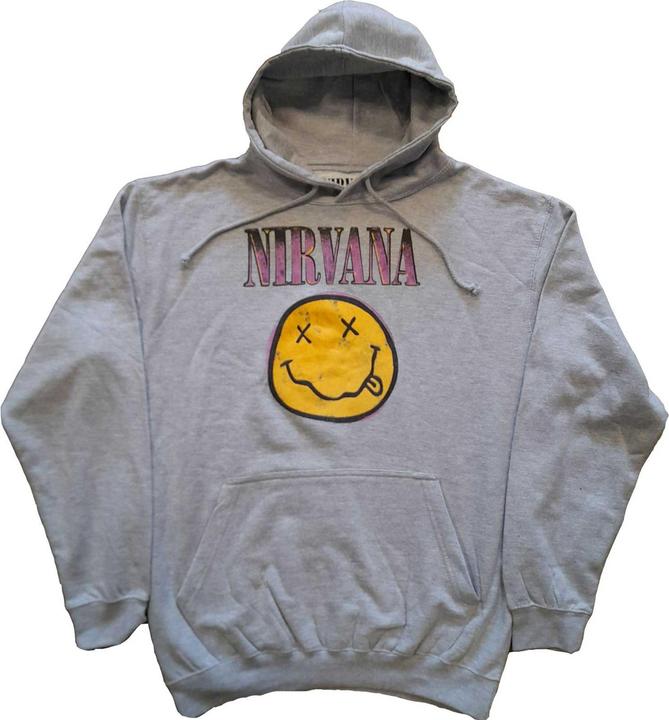 Produktbild Nirvana Xerox Smiling Face Pink (Hoodie) (L)
