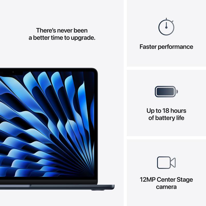 Produktbild Apple MacBook Air – 2025 (13.60", M4, 24 GB, 2000 GB, DE)