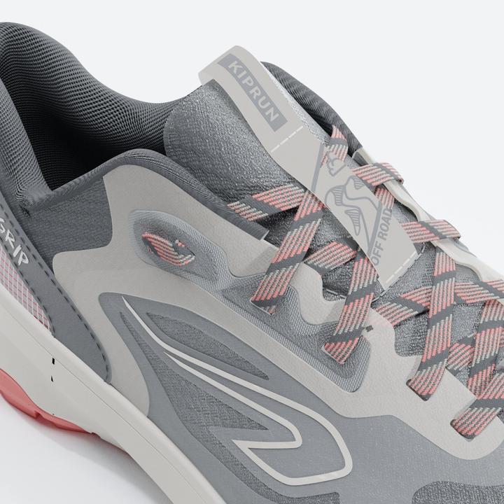Produktbild Kalenji Trailrunningschuhe Damen - JogFlow 190 Grip dunkelgrau/pink (41)