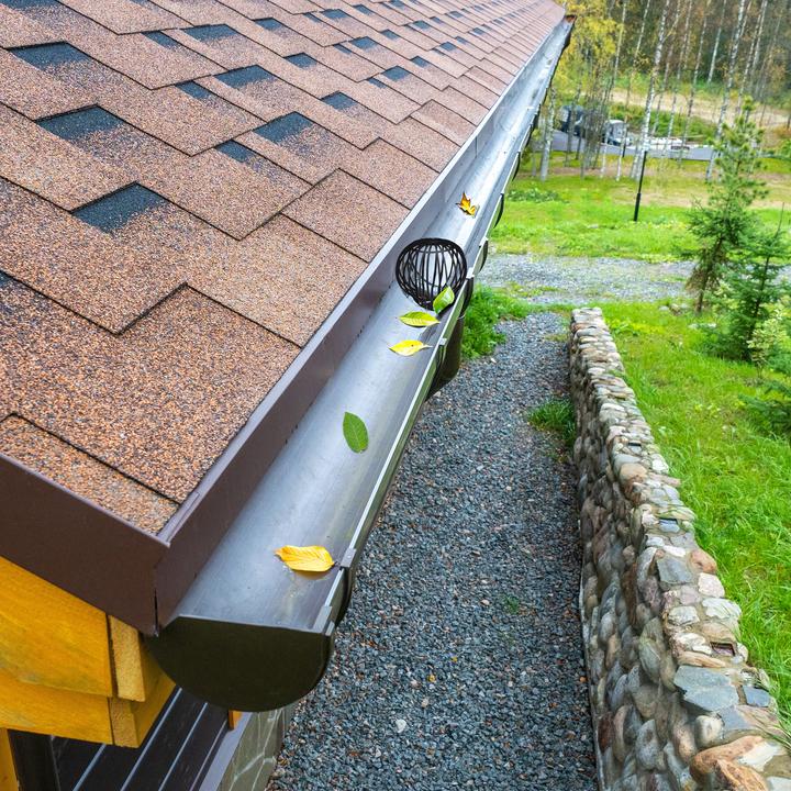 Actual product image Relaxdays Gutter leaf guard