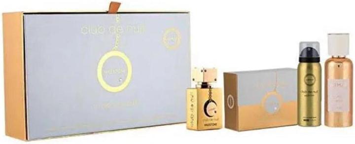 Immagine prodotto Armaf Club De Nuit Milestone - EDP 30 ml + saponetta 130 g + spray corpo 50 ml + spray capelli 55 ml (Eau de parfum)
