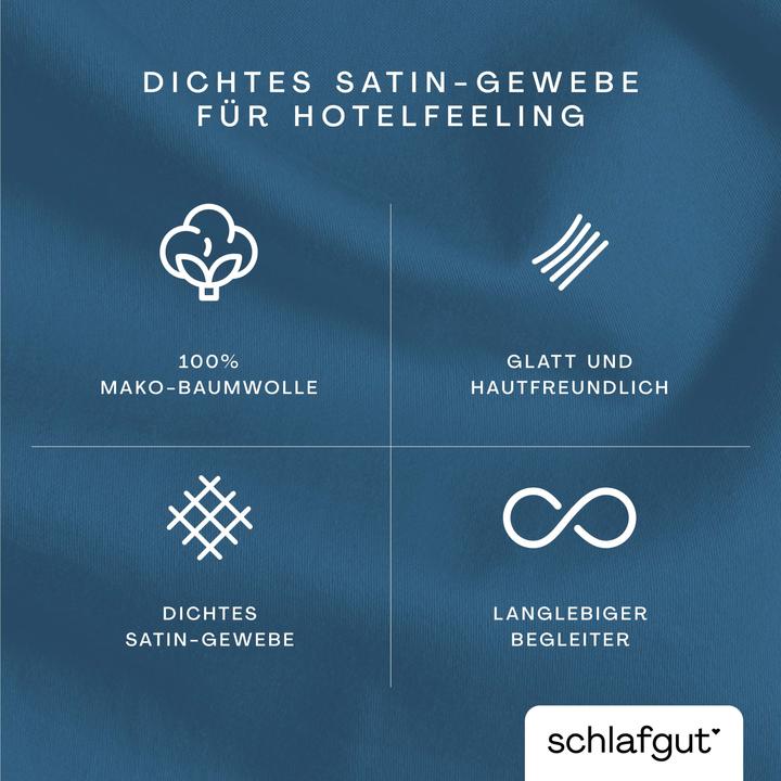 Image du produit schlafgut Woven Satin (Housse de couette, 140 x 200 cm)