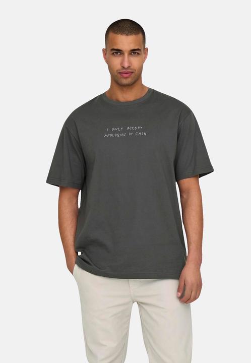 Produktbild Only & Sons Onsaaron Life Rlx Ss Tee (S)