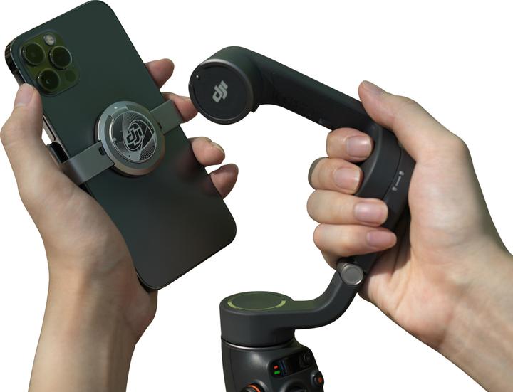 Produktbild DJI OM Magnetic Phone Clamp 3 (Gimbal Stromversorgung)