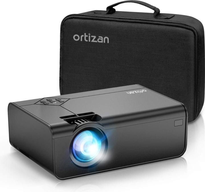 Actual product image Ortizan Mini projector (Full HD, 5000 lm)