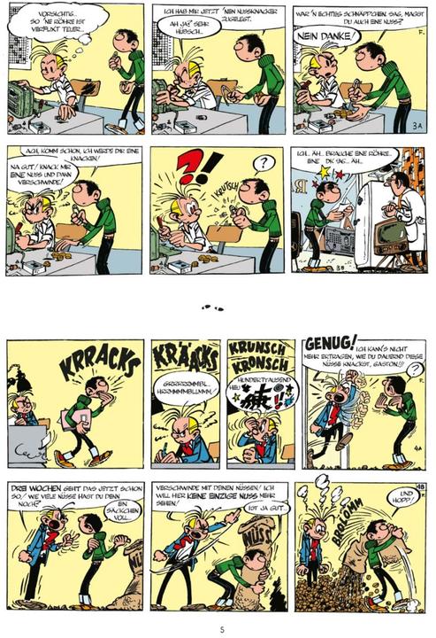 Actual product image Gaston Neuedition 1: Erste Katastrophen (German, André Franquin, 2019)