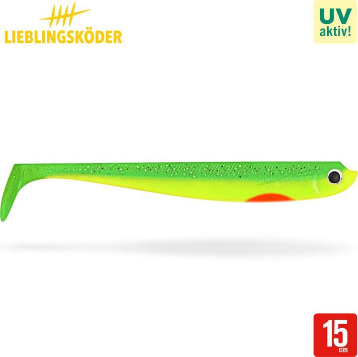 Actual product image Lieblingsköder Special colour Green Lemon (15 cm)