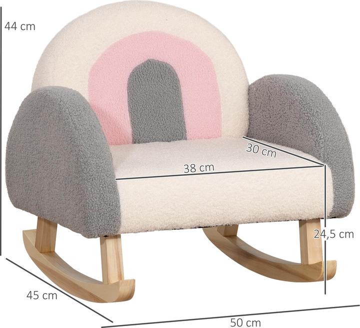Produktbild Homcom Kindersofa mit Schaukelfunktion (Kindersofa)