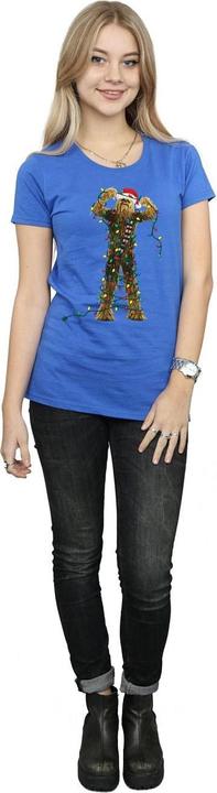 Produktbild Star Wars Chewbacca Christmas Lights TShirt (S)