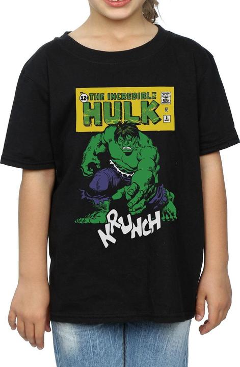 Actual product image Girls Hulk Krunch Cotton T-Shirt (116)