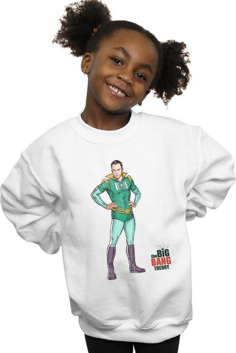 Image du produit Dam - Sweat SHELDON SUPERHERO - Fille (140, 146)