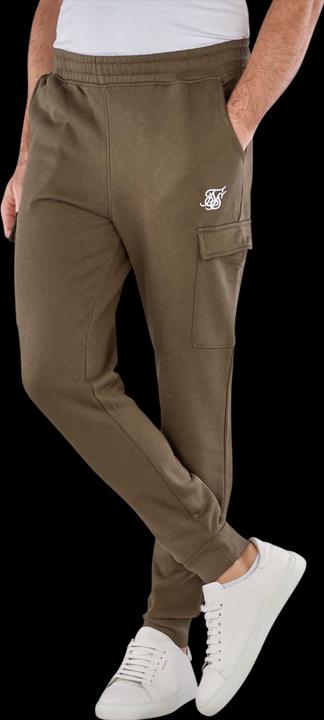 Immagine prodotto Siksilk Pantaloni della tuta Khaki Essential Cargo Jogger (XL)