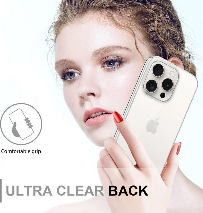 Produktbild Cadorabo TPU 360 Grad Hülle für Apple iPhone 15 PRO MAX (Apple iPhone 15 Pro Max)