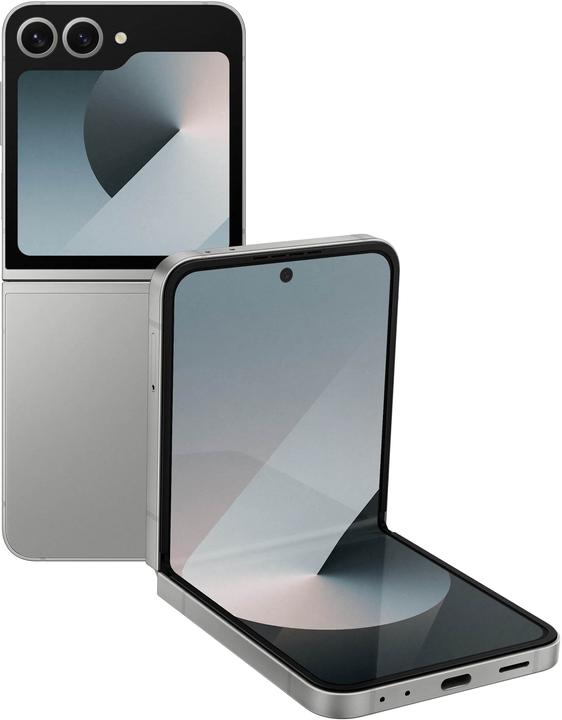 Immagine prodotto Samsung DUPLIKAT Galaxy Z Flip6 (256 GB, Ombra d'argento, 6.70", SIM + eSIM, 50 Mpx, 5G)