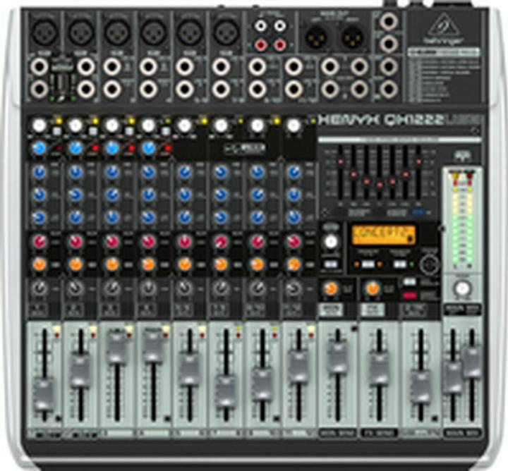 Actual product image Behringer Xenyx Qx1222usb (Studio- and Livemixer)
