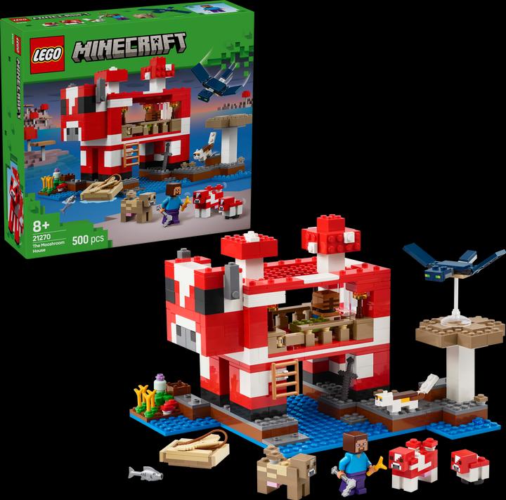 Actual product image LEGO Das Pilzkuh-Haus (21270, LEGO Minecraft)