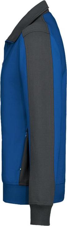 Produktbild Hakro Sweatjacke Contrast Perf royalblau/anthrazit Gr.5XL (5XL)