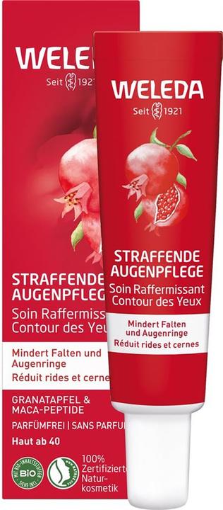 Produktbild Weleda Straffende Augenpflege Granatapfel & Maca-Peptide (12 ml, Tag + Nacht)