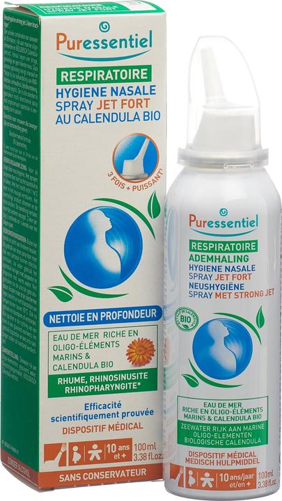 Immagine prodotto Puressentiel Spray per l'igiene nasale a getto forte, 100 ml (1 Pezzo/i)