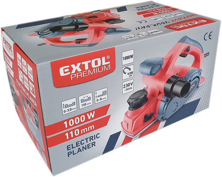 Image du produit Extol Rabot électrique, 110mm, 8893405