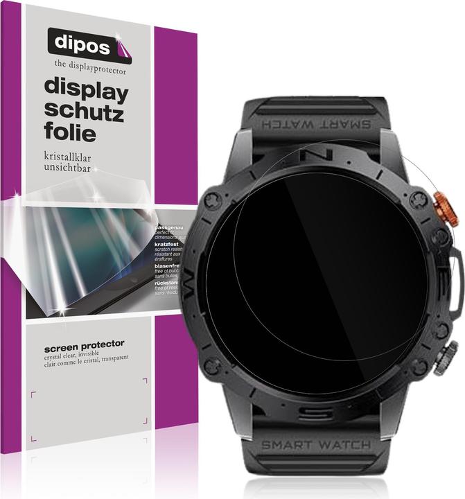 Actual product image Dipos Screen Protector Crystalclear for Atheewon S10