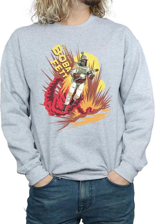 Produktbild Star Wars Boba Fett Rocket Powered Sweatshirt (L)