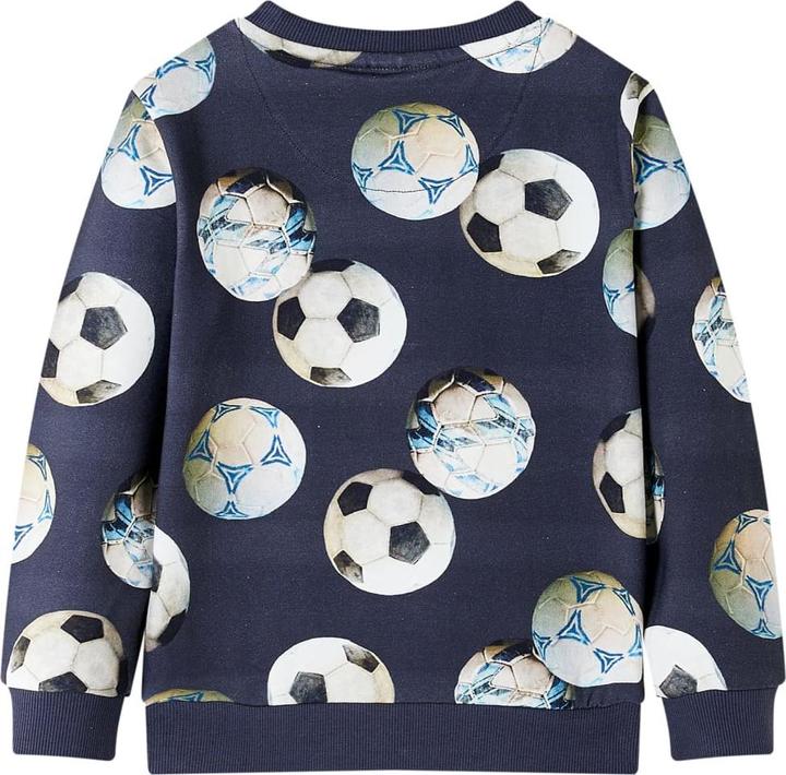 Actual product image VidaXL Children's sweatshirt navy blue 104,Material: 95 % cotton. 5 (104)
