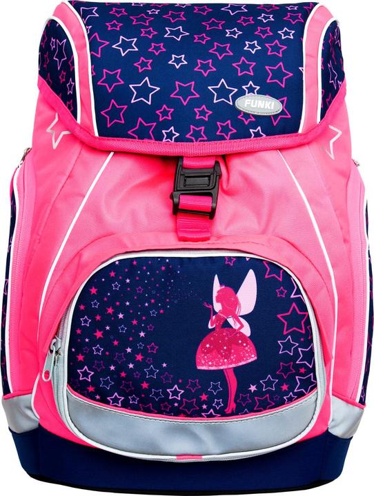 Produktbild Funki Schulthek-Set Flexy-Bag Neon Edition Pink Fairy 6-teilig (28 l)