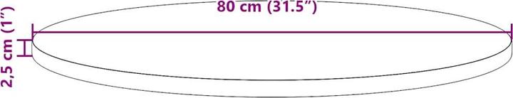 Produktbild VidaXL Kresten (80 x 2,5 cm)