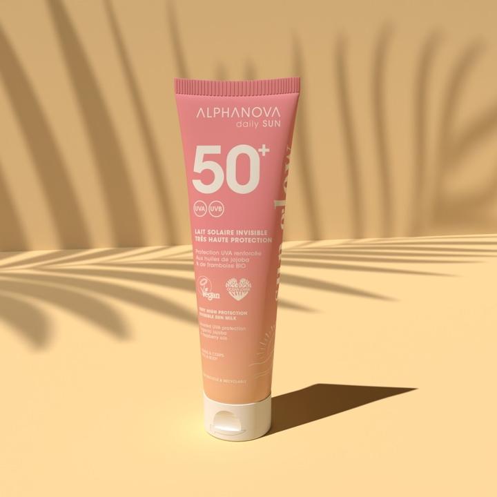 Image du produit Alphanova daily SUN Lait solaire SPF50 TB 150 ml (Lait solaire, SPF 50, 150 ml)