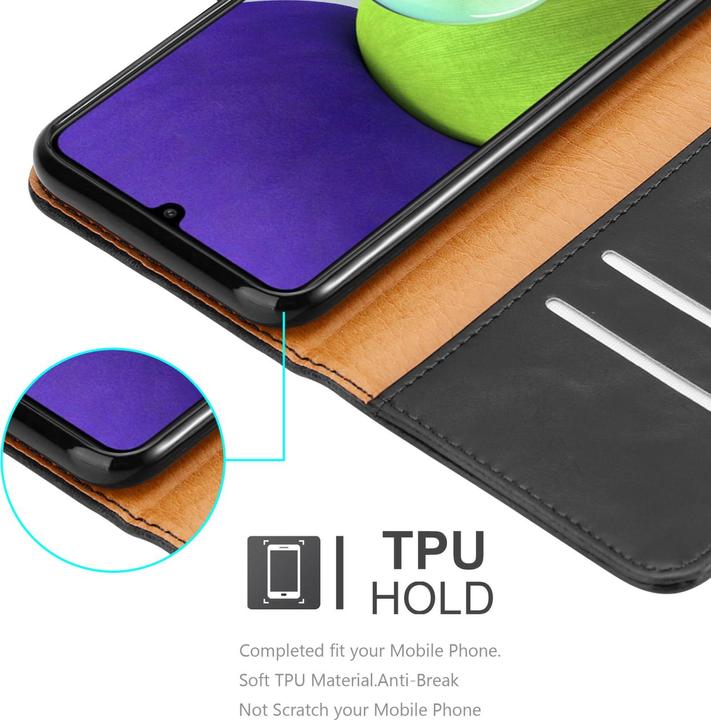 Immagine prodotto Cadorabo Copertina di lusso per libri (Samsung Galaxy M22, Samsung Galaxy A22, Samsung Galaxy A32)