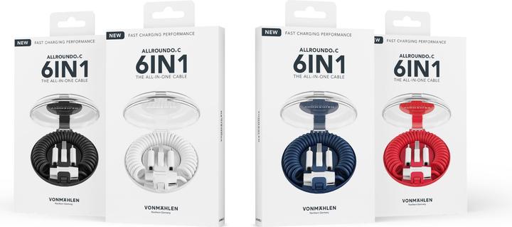 Produktbild Vonmählen All-in-One Charging Cable Allroundo C (0.75 m, USB 2.0)