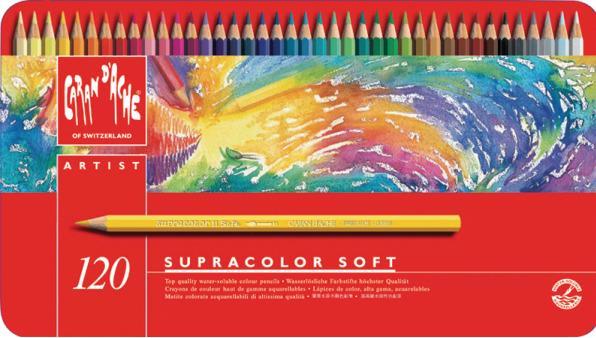 Immagine prodotto Caran d'Ache Supracolor Aquarelle Metallschachtel (Multicolore, 120 x)