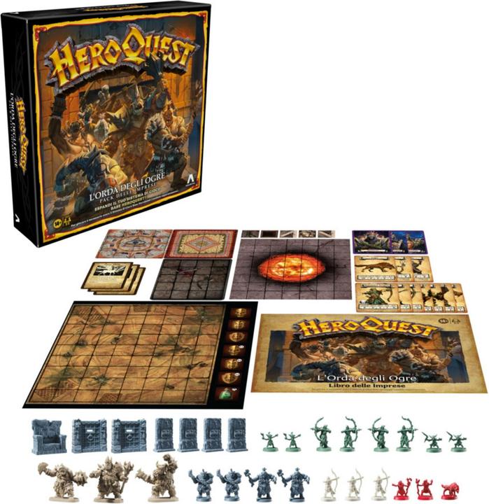 Produktbild Hasbro Heroquest L'Orda Degli Ogre