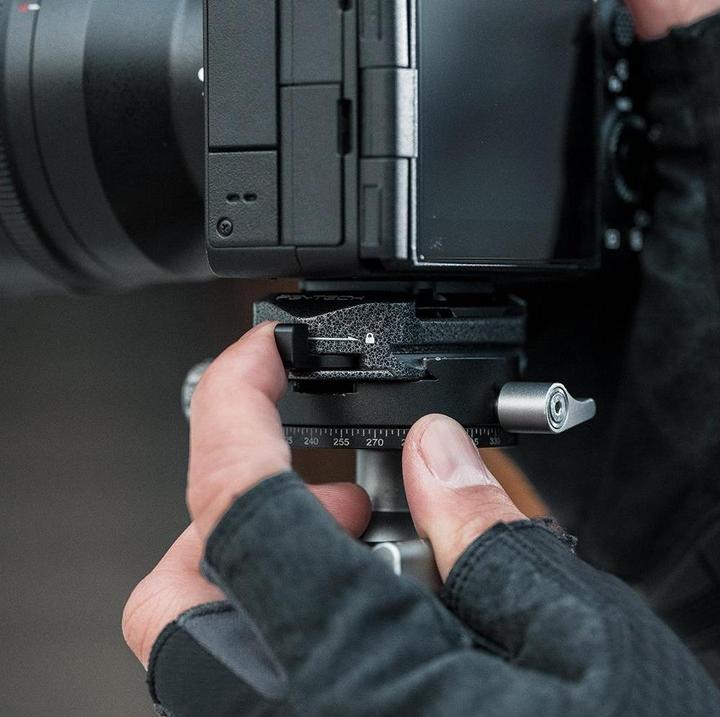 Actual product image Pgytech Quick Release Clamp Arca-Type V2 Set (Tripod quick-release plate)