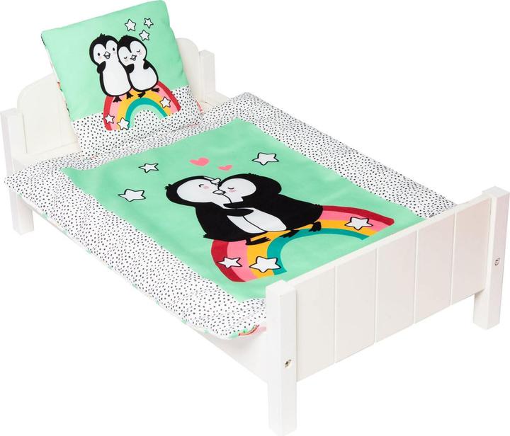 Produktbild Heless Puppendecke Pinguin mit Kissen