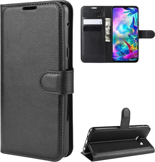 Produktbild MU Classic Litchi Leder Bookcover Series (LG G8X ThinQ)