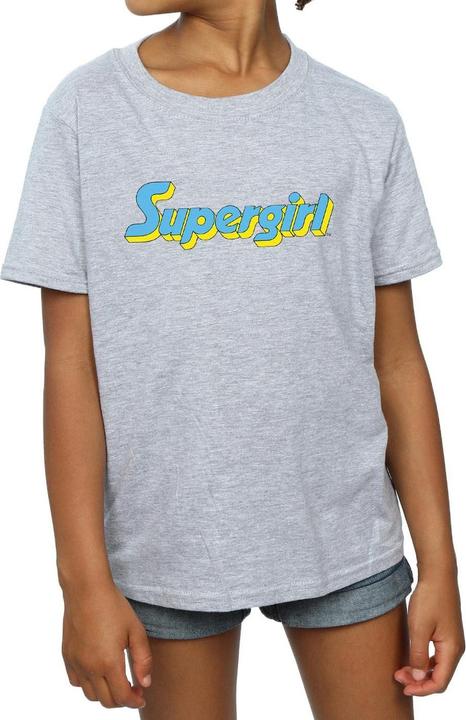 Image du produit - T-shirt SUPERGIRL TEXT LOGO - Fille (140, 146)