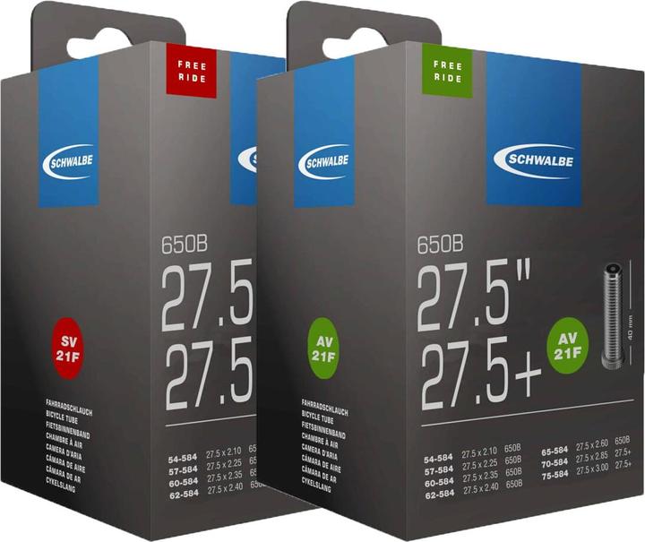 Immagine prodotto Schwalbe Sv21f (Presta (SV), 27.5", 40 mm)