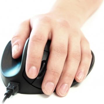 Produktbild Evoluent Elkhuizen Handschuhmaus links Large (Kabelgebunden)