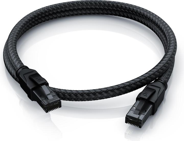 Immagine prodotto Primewire Cavo di rete CAT.8, RJ-45, Ethernet, cavo patch CAT 8, Gigabit Ethernet 40 Gbit/s S/FTP Cavo LAN (S/FTP, CAT8.1, 15 m)