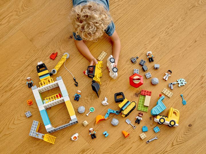 Produktbild LEGO End-Of-Live Set Grosse Baustelle mit Licht und Ton - 10933 NEU! Teile 123x (10933)