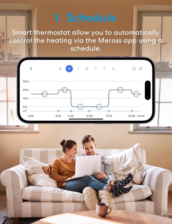 Produktbild Meross Heizkörperthermostat