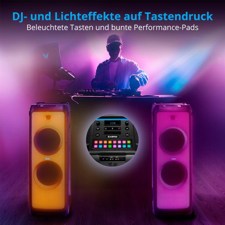 Produktbild Medion MD 44332 Partylautsprecher schwarz