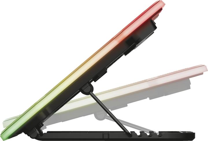 Produktbild Trust GXT 1126 AURA Multicolour-Illuminated Laptop Cooling Stand