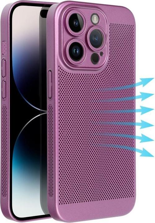 Produktbild OEM Back panel cover BREEZY case for SAMSUNG S24 Plus purple (Samsung Galaxy S24+)