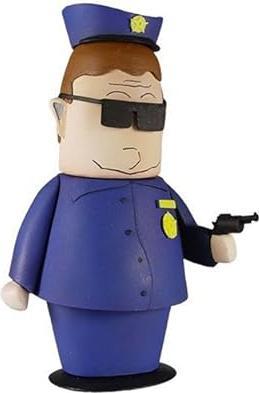 Actual product image Mezco Toys South Park figure: Officer Barbrady